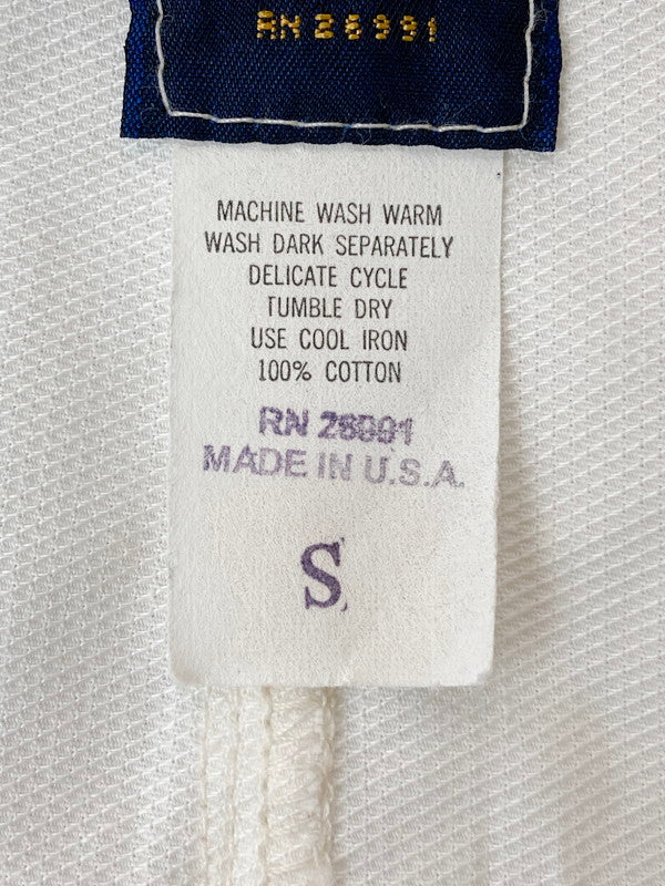 【中古品】【メンズ】 CALIFORNIA BRAND カリフォルニアブランド COTTON TAILORED JACKET コットン テーラードジャケット アウター 146-240808-yn-13-min サイズ：S カラー：ホワイト 万代Net店