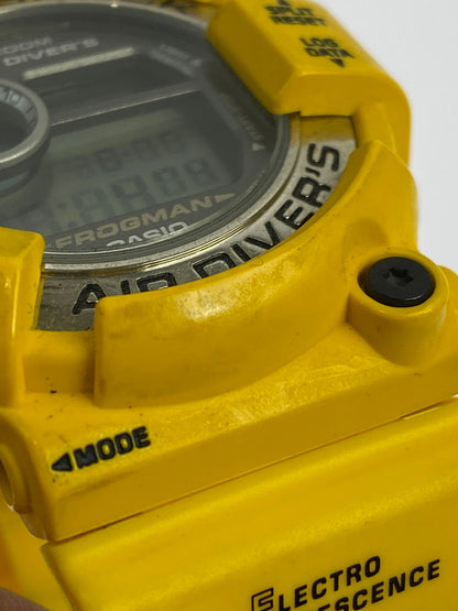 【中古品】【メンズ】 CASIO カシオ G-SHOCK FROGMAN MEN IN YELLOW DW-8250Y-9T  ジーショック フロッグマン メン イン イエロー デジタル クォーツ腕時計 196-240820-yn-20-min カラー：イエロー 万代Net店