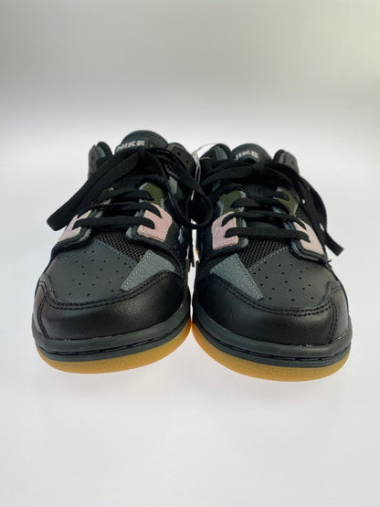 【中古美品】【メンズ/レディース】 NIKE ナイキ DB0500-001 DUNK LOW SCRAP COOL GREY 靴 シューズ 166-240812-AS-22-min サイズ：24.5cm カラー：ブラック/グリーン/ピンク 万代Net店