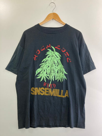 【中古品】【メンズ】  USED 90’S TEE 半袖Tシャツ トップス 146-240813-me-18-min サイズ：L カラー：ブラック 万代Net店