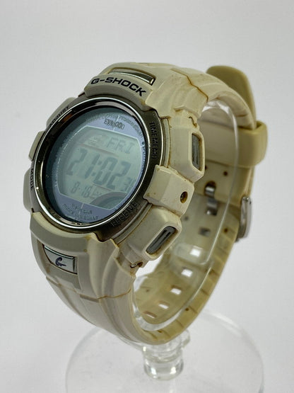 【LIFTる。景品】【中古品】【メンズ】 CASIO カシオ G-SHOCK GW-300FJREI-7JR ジーショック 新世紀エヴァンゲリオン デジタル 腕時計 196-240821-yn-04-min カラー：ホワイト 万代Net店