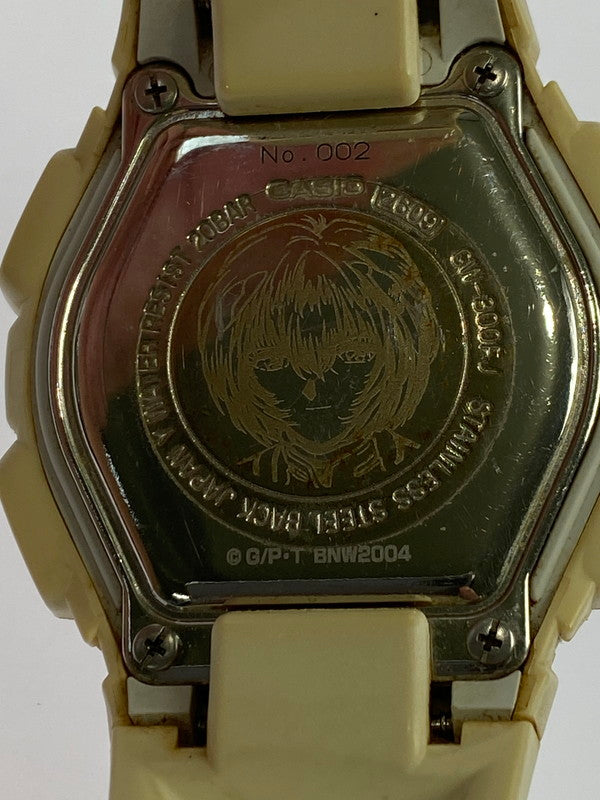 【LIFTる。景品】【中古品】【メンズ】 CASIO カシオ G-SHOCK GW-300FJREI-7JR ジーショック 新世紀エヴァンゲリオン デジタル 腕時計 196-240821-yn-04-min カラー：ホワイト 万代Net店