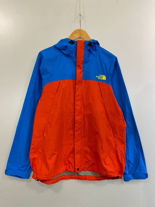 【現状渡し品】【メンズ】 THE NORTH FACE ザ・ノースフェイス NP10800 DOT SHOT JACKET ドットショットジャケット 144-241010-ks-09-min サイズ：XL カラー：ブルー/レッド 万代Net店