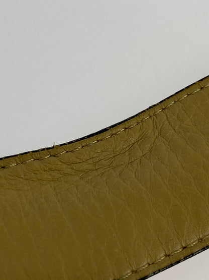 【LIFTる。景品】【中古品】【メンズ】 WACKOMARIA LEATHER BELT ワコマリア レザーベルト 205-240822-yn-03-min サイズ：34 カラー：ブラウン系 万代Net店