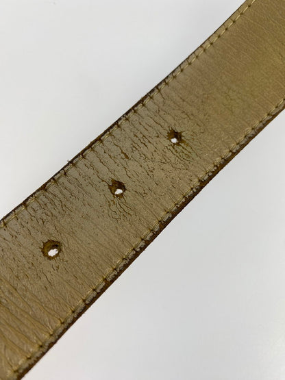 【LIFTる。景品】【中古品】【メンズ】 WACKOMARIA LEATHER BELT ワコマリア レザーベルト 205-240822-yn-03-min サイズ：34 カラー：ブラウン系 万代Net店