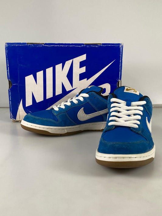 【中古品】【メンズ】 NIKE ナイキ DUNK LOW PRO SB 304292-405 ダンク ロー プロ エスビー ストリートファイター スニーカー 靴 160-240819-yn-24-min サイズ：28.0cm US10 カラー：ARGON BLUE/WHITE 万代Net店