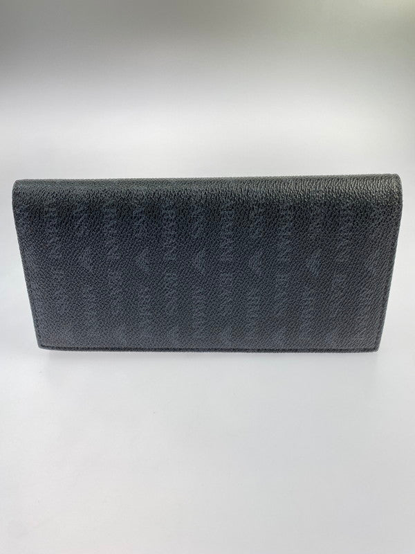 【中古品】【メンズ】 ARMANI JEANS アルマーニ・ジーンズ LONG WALLET  0725247 ロングウォレット 長財布 201-240821-yn-10-min カラー：ブラック 万代Net店