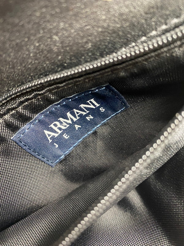 【中古品】【メンズ】 ARMANI JEANS アルマーニ・ジーンズ LONG WALLET  0725247 ロングウォレット 長財布 201-240821-yn-10-min カラー：ブラック 万代Net店