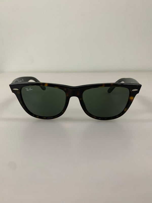 【中古品】【メンズ】 Ray-Ban レイバン WAYFARER SUNGLASSES RB2140-A ウェイファーラー クラシック サングラス 203-241031-em-31-min サイズ：54□18 カラー：ブラック 万代Net店