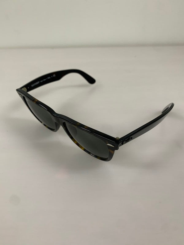 【中古品】【メンズ】 Ray-Ban レイバン WAYFARER SUNGLASSES RB2140-A ウェイファーラー クラシック サングラス 203-241031-em-31-min サイズ：54□18 カラー：ブラック 万代Net店