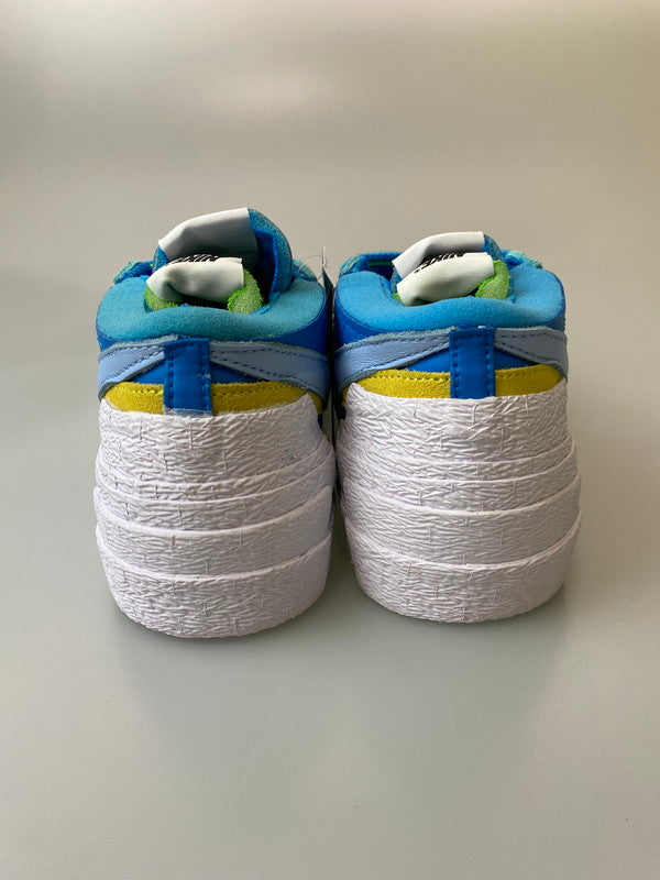 【中古美品】【メンズ】 NIKE ナイキ SACAI KAWS DM7901-400 BLAZER LOW SNEAKER ブレザー スニーカー シューズ 靴 160-240818-ab-5-min サイズ：26cm カラー：NEPTUNE BLUE/BLUECAP-WHITE 万代Net店