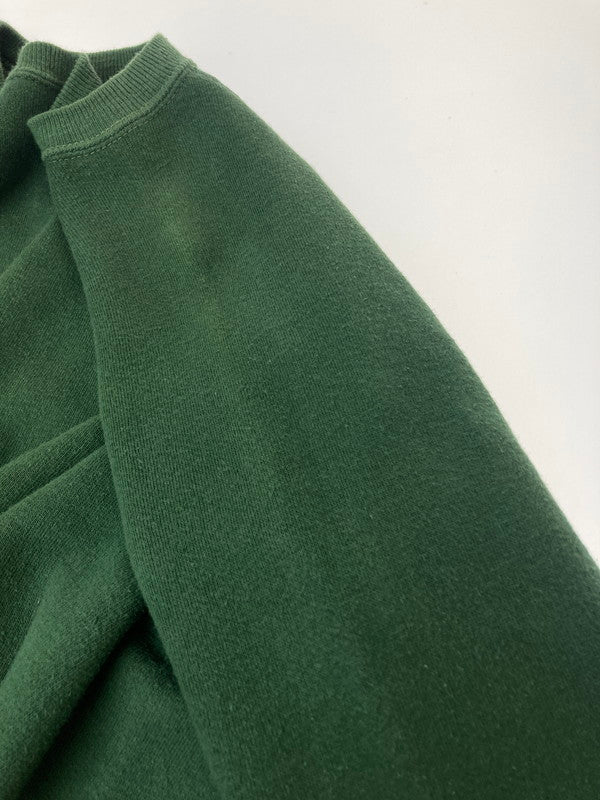 【中古品】【メンズ】  VINTAGE ヴィンテージ 60-70S SOLID RAGLAN SWEATSHIRT GREEN ソリッド ラグランスウェットシャツ グリーン メンズ 長袖トップス 146-240822-em-12-min カラー：グリーン 万代Net店