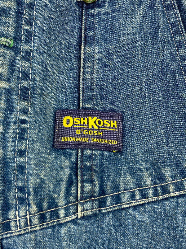 【中古品】【メンズ】 OSHKOSH オシュコシュ OSHKOSH USA製 60S オーバーオール 157-240827-me-20-min サイズ：W34 カラー：インディゴ 万代Net店