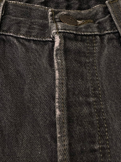 【中古品】【メンズ】 Levi's リーバイス 501-0658 90’S先染めBLACK DENIM PANT デニムパンツ ボトムス 157-240824-ks-13-min サイズ：32×36 カラー：グレー系 万代Net店