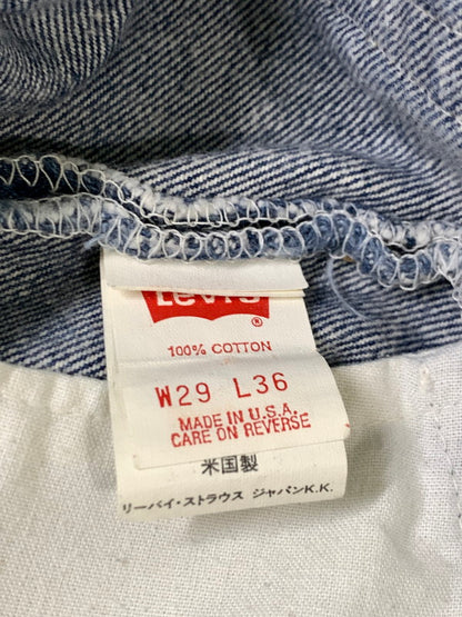 【中古品】【メンズ】 Levi's リーバイス 501 DENIM PANTS 501-0000 デニムパンツ 刻印552 USA製 93年5月製造 ボトムス 157-240828-yn-02-min サイズ：W29 L36 カラー：インディゴ 万代Net店