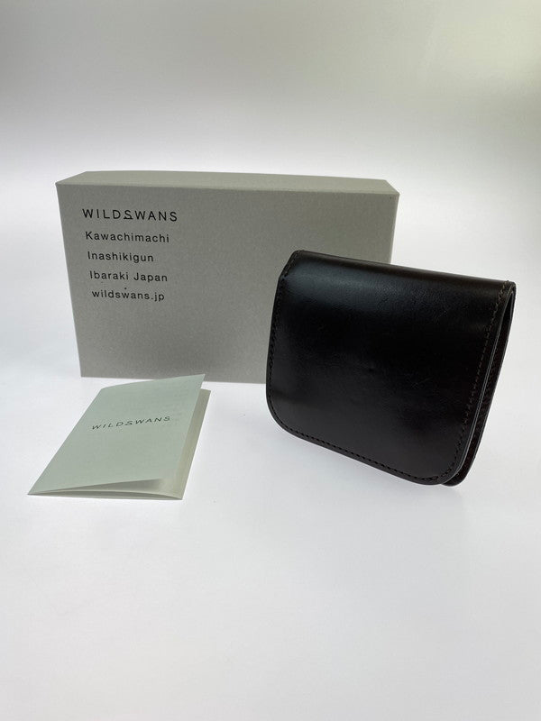 【中古品】【メンズ】  WILDSWANS CASA SD CH SADDLE PULL UP CASA(SD) ワイルドスワンズ サドルアップ カーサ 二つ折り財布 200-240821-yn-08-min カラー：CHOCOLATE 万代Net店