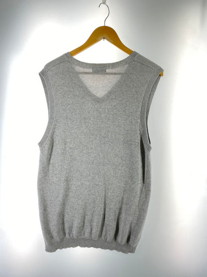 【中古品】【メンズ】 OLD UNIQLO オールドユニクロ 紺タグ 90S KNIT VEST ナインティーズ ニットベスト メンズ トップス 146-260410-KS-06-min サイズ：XL カラー：グレー 万代Net店