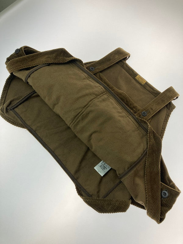 【中古品】【メンズ】 BROWN by 2-tacs ブラウンバイツータックス CORDUROY SEED IT VEST コーデュロイ シードイット ベスト メンズトップス  140-240822-em-1-min サイズ：フリー カラー：ブラウン 万代Net店