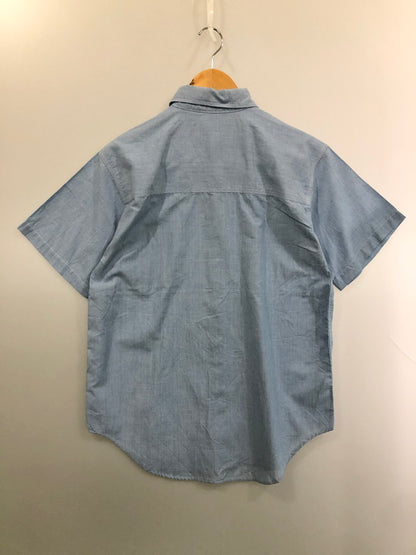 【中古品】【メンズ】 PEPSI EXPRESS ペプシ・エクスプレス 企業系 シャンブレーワークシャツ 146-260423-zi-19-min サイズ：S カラー：ライトブルー系 万代Net店