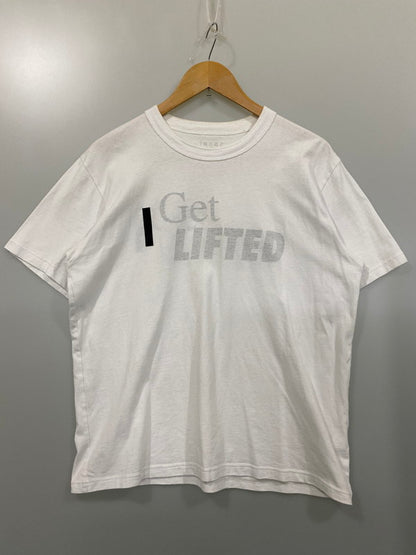 【中古品】【メンズ】 Sacai サカイ 22-0354S 20SS I GET LIFTED T-SHIRT 半袖Tシャツ トップス 140-240824-ks-03-min サイズ：3 カラー：ホワイト 万代Net店