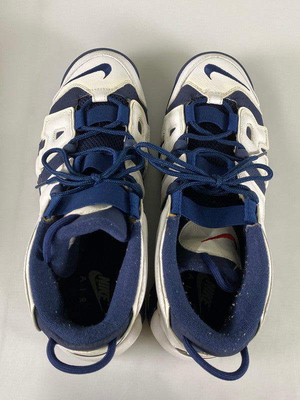 【中古品】【メンズ】 NIKE ナイキ AIR MORE UPTEMPO HOH 432353-416 エアモアアップテンポ スニーカー 靴 160-240819-yn-25-min サイズ：29.0cm US11 カラー：MID NAVY/MID NAVY-WHITE-SPRT RD 万代Net店