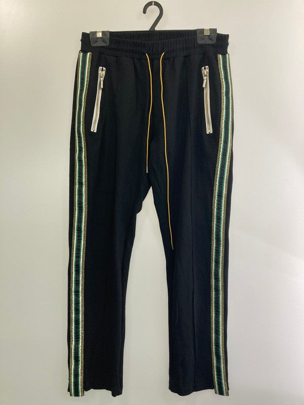 【中古品】【メンズ】  RHUDE ルード SIDE LINE TRACK PANTS サイド ライン トラックパンツ  ボトムス パンツ 153-240819-jt-32-min サイズ：XL カラー：ブラック  万代Net店