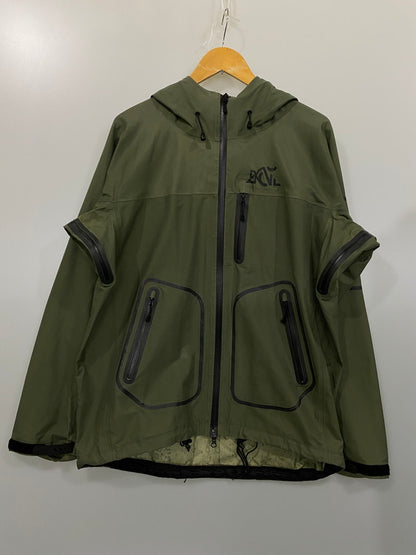 【現状渡し品】【メンズ】 Back Channel バックチャンネル NYLON MAOUNTAIN PARKA ナイロンマウンテンパーカー アウター 142-240824-ks-08-min サイズ：不明 カラー：オリーブ系 万代Net店