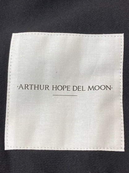 【中古品】【メンズ】  ARTHUR HOPE DEL MOON アーサー・ホープ・デル・ムーン AHDM-0003 AHDM C N SWERT VER.1 ２ スウェット トップス 140-240824-ks-24-min サイズ：L カラー：ブラック 万代Net店