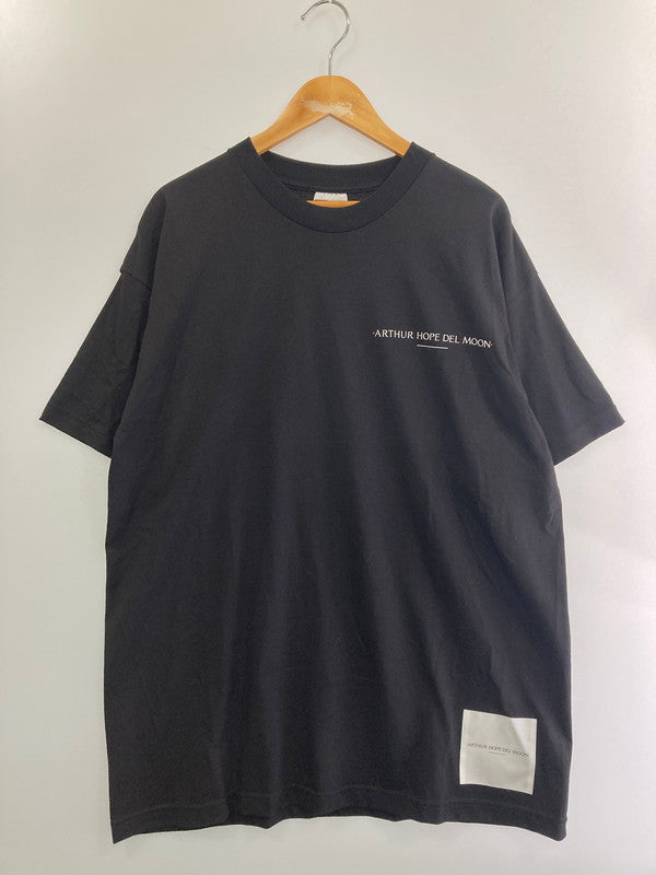 【中古品】【メンズ】  ARTHUR HOPE DEL MOON アーサー・ホープ・デル・ムーン AHDM-0002 AHDM BAY SIDE HEAVY WEIGHT TEE 2 Tシャツ トップス 140-240824-ks-25-min サイズ：XL カラー：ブラック 万代Net店