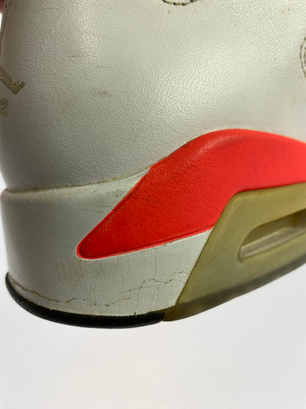 【現状渡し品】【メンズ】 NIKE ナイキ 384664-123 AIR JORDAN ６ RETRO WHITE INFRA RED (2014) エアジョーダン 6 レトロ スニーカー シューズ 靴 160-240823-me-06-min サイズ：30.0cm カラー：WHITE/INFRA RED 万代Net店