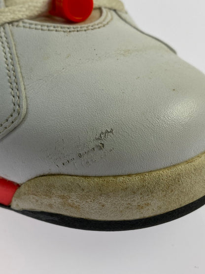 【現状渡し品】【メンズ】 NIKE ナイキ 384664-123 AIR JORDAN ６ RETRO WHITE INFRA RED (2014) エアジョーダン 6 レトロ スニーカー シューズ 靴 160-240823-me-06-min サイズ：30.0cm カラー：WHITE/INFRA RED 万代Net店