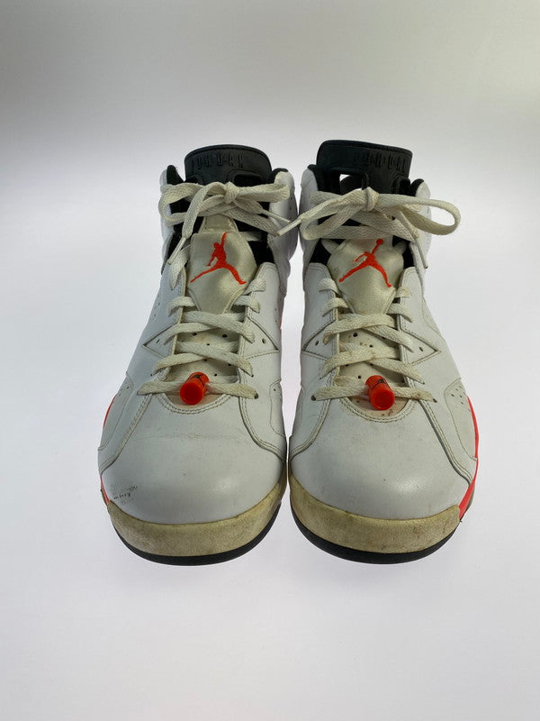 【現状渡し品】【メンズ】 NIKE ナイキ 384664-123 AIR JORDAN ６ RETRO WHITE INFRA RED (2014) エアジョーダン 6 レトロ スニーカー シューズ 靴 160-240823-me-06-min サイズ：30.0cm カラー：WHITE/INFRA RED 万代Net店