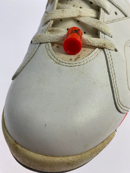 【現状渡し品】【メンズ】 NIKE ナイキ 384664-123 AIR JORDAN ６ RETRO WHITE INFRA RED (2014) エアジョーダン 6 レトロ スニーカー シューズ 靴 160-240823-me-06-min サイズ：30.0cm カラー：WHITE/INFRA RED 万代Net店