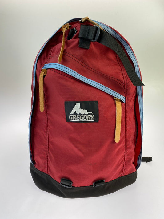 【中古品】【メンズ】 GREGORY グレゴリー USA製 銀文字タグ 旧タグ DAY PACK 鞄 バッグ 188-241124-AS-22-min カラー：レッド 万代Net店