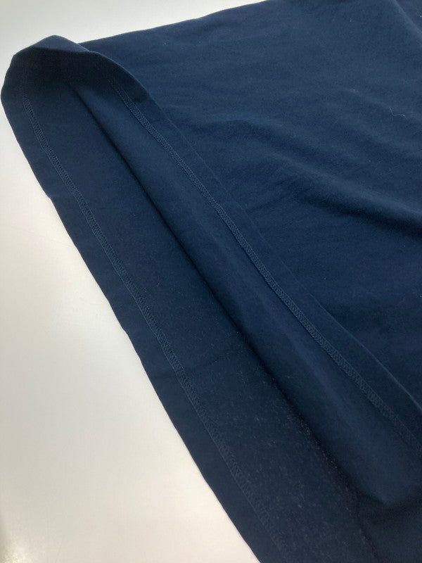 【中古品】【メンズ】 THE BLACK EYE PATCH ブラックアイパッチ HANDLE WITH CARE TEE NAVY ハンドル ウィズ ケア Tシャツ トップス 142-240821-jt-07-min サイズ：L カラー：ネイビー 万代Net店