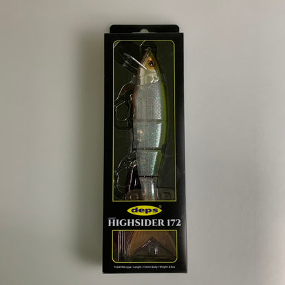【中古品】 deps デプス NEWハイサイダー172 #05 オーロラチャートバック ルアー 釣り フィッシィング 135-260330-em-08-min 万代Net店