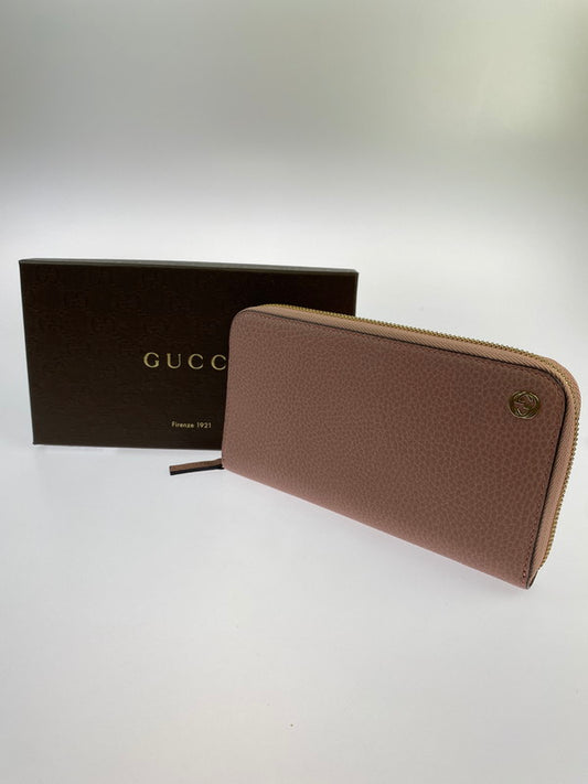 【LIFTる。景品】【中古品】【レディース】 GUCCI グッチ LONG WALLET 449347 インターロッキングG ラウンドファスナーロングウォレット 長財布 181-240830-yn-12-min カラー：グッチ 万代Net店