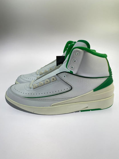 【未使用品】【メンズ】 NIKE ナイキ AIR JORDAN 2 RETRO DR8884-103 エアジョーダン 2 レトロ スニーカー 靴 160-251213-kk-04-min カラー：WHITE/LUCKY GREEN-SAIL-LT STEEL GREY 万代Net店