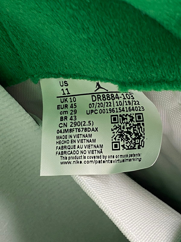 【未使用品】【メンズ】 NIKE ナイキ AIR JORDAN 2 RETRO DR8884-103 エアジョーダン 2 レトロ スニーカー 靴 160-251213-kk-04-min カラー：WHITE/LUCKY GREEN-SAIL-LT STEEL GREY 万代Net店