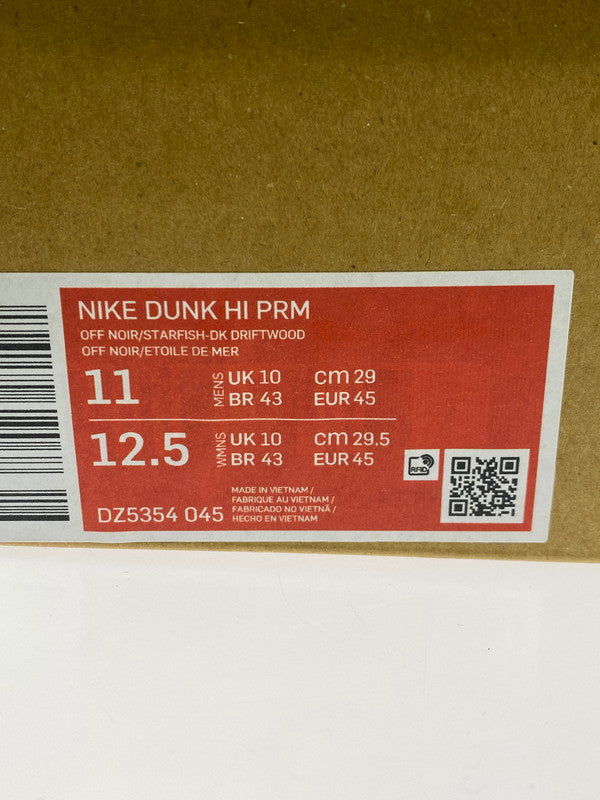 【未使用品】【メンズ】 NIKE ナイキ DUNK HI PREMIUM SOMOS FAMILLIA DZ5354-045 ダンク ハイ プレミアム ソモス ファミリア スニーカー 靴 160-251213-kk-03-min カラー：OFF NOIR/STARFISH-DK DRIFTWOOD 万代Net店