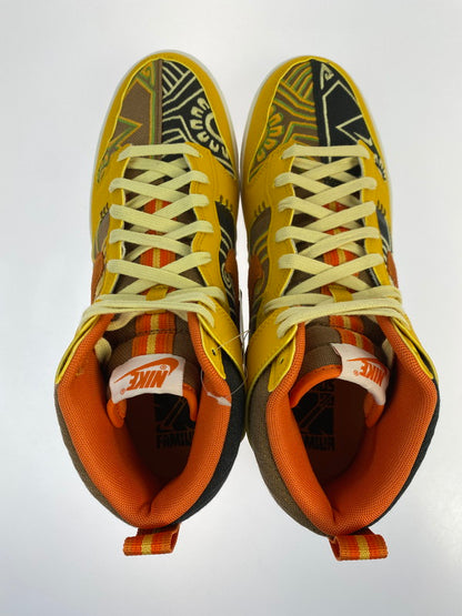 【未使用品】【メンズ】 NIKE ナイキ DUNK HI PREMIUM SOMOS FAMILLIA DZ5354-045 ダンク ハイ プレミアム ソモス ファミリア スニーカー 靴 160-251213-kk-03-min カラー：OFF NOIR/STARFISH-DK DRIFTWOOD 万代Net店