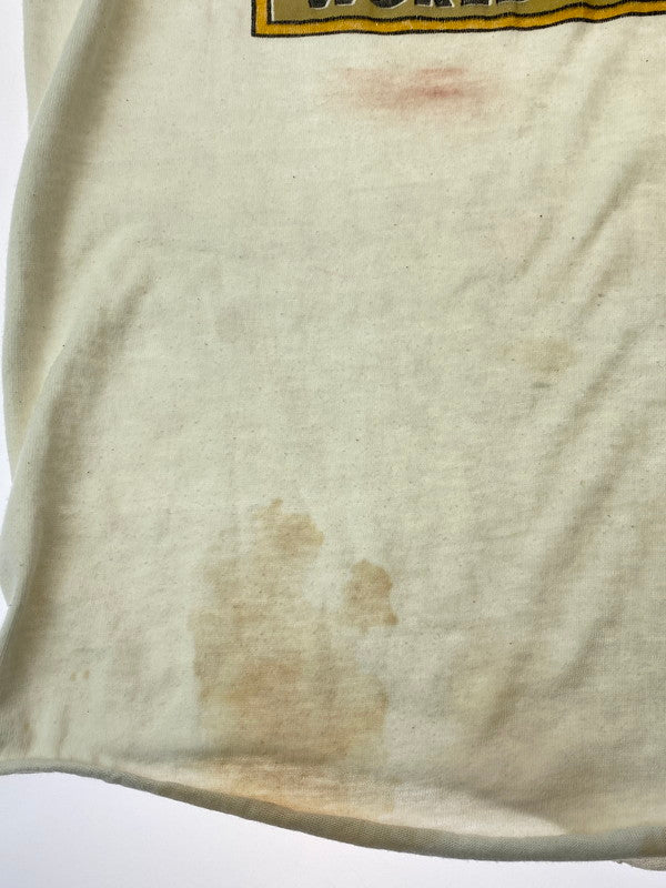 【中古品】【メンズ】 LITTLE RIVER BAND リトルリバーバンド 1980 BACK STAGE PASS TEE 1980年バックステージ パスTシャツ トップス 長袖 146-240825-ma-10-min サイズ：M カラー：イエロー/ホワイト 万代Net店