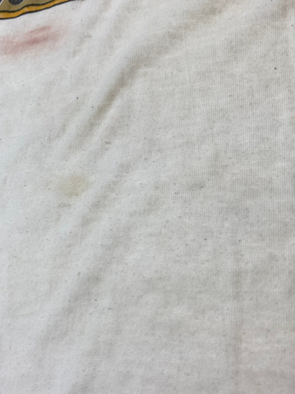 【中古品】【メンズ】 LITTLE RIVER BAND リトルリバーバンド 1980 BACK STAGE PASS TEE 1980年バックステージ パスTシャツ トップス 長袖 146-240825-ma-10-min サイズ：M カラー：イエロー/ホワイト 万代Net店