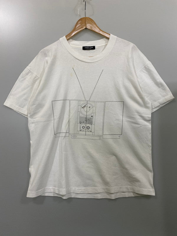 【中古品】【メンズ】 UNDERCOVER アンダーカバー ×中野毅 90'S  TSUYOPE NAKANO TEE Tシャツ トップス 140-240824-ks-20-min サイズ：不明 カラー：ホワイト 万代Net店