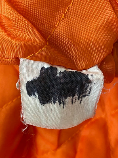 【中古品】【レディース】 HARLEY DAVIDSON ハーレーダビッドソン NYLON ANORAK PARKA ナイロンアノラックパーカー 173-240831-ks-19-min サイズ：100 カラー：オレンジ 万代Net店