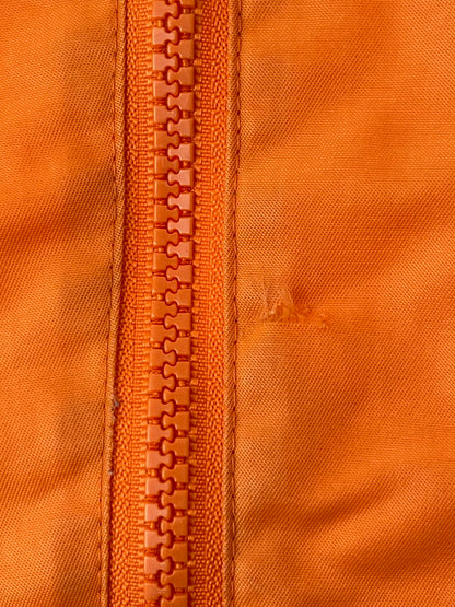 【中古品】【レディース】 HARLEY DAVIDSON ハーレーダビッドソン NYLON ANORAK PARKA ナイロンアノラックパーカー 173-240831-ks-19-min サイズ：100 カラー：オレンジ 万代Net店