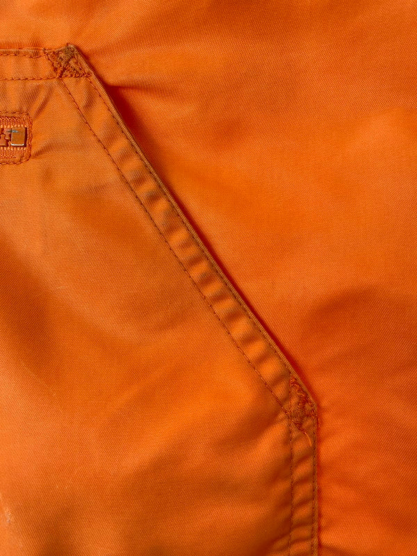 【中古品】【レディース】 HARLEY DAVIDSON ハーレーダビッドソン NYLON ANORAK PARKA ナイロンアノラックパーカー 173-240831-ks-19-min サイズ：100 カラー：オレンジ 万代Net店