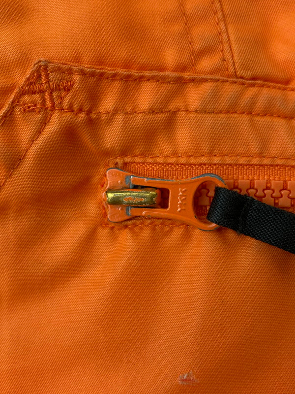 【中古品】【レディース】 HARLEY DAVIDSON ハーレーダビッドソン NYLON ANORAK PARKA ナイロンアノラックパーカー 173-240831-ks-19-min サイズ：100 カラー：オレンジ 万代Net店