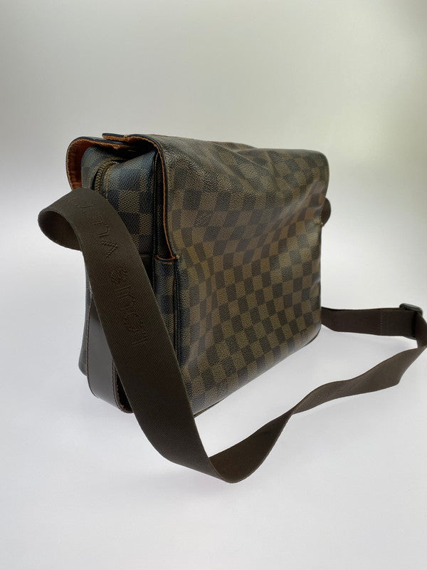 【現状渡し品】【メンズ/レディース】 LOUIS VUITTON ルイ・ヴィトン ダミエ ナヴィグリオ N45255 SR0075 ショルダーバッグ メッセンジャーバッグ カバン 179-240902-yn-13-min カラー：ブラウン 万代Net店