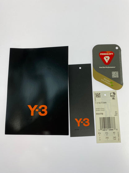 【中古品】【メンズ】 Y-3 ワイスリー FX1770 NOTOMA BLACK  スニーカー 靴 シューズ ハイカット 162-240826-AS-6-min サイズ：25.0 カラー：ブラック 万代Net店